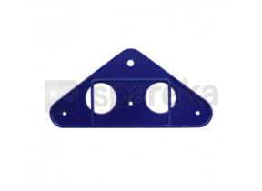 Triangle de fixation de poignée - bleu W0852A