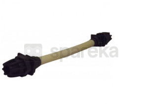 Tube santoprène (avec raccords 00.014.000) ø7 mm, l155 mm (microdos) RR.005.001