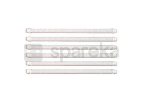 Tuyau blanc h (jeu de 6 x 1 m) W69100