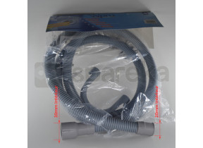 Tuyau de vidange avec crosse 2,5m 481953028962