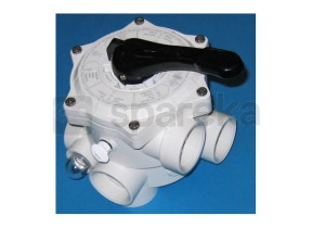 Vanne side v6 sm10 1 1/2\'\' abs blanche à visser/visser (peraqua-praher) 13.0751