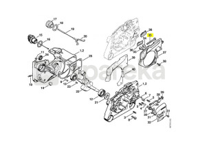 Vis cylindrique m5 x 50 9043-319-8100