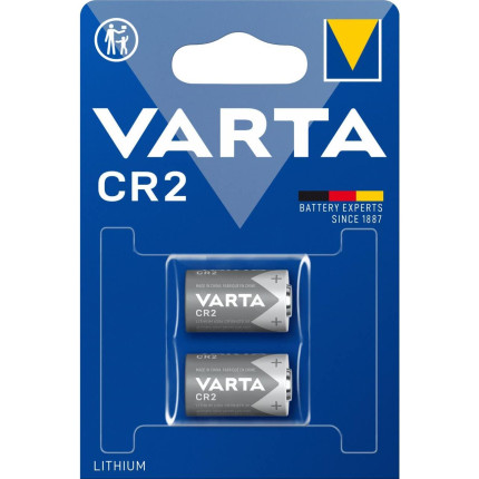 Blister de 2 piles photo lithium cr2 3v, 920mah - <span>6206301402</span>