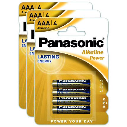 Blister de 4 piles alkaline power lr03/aaa (micro) 1,5v