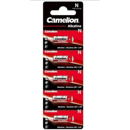 Blister de 5 piles plus alkaline lr1 lady