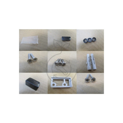 Cache de bride de serrage pour raccord mural re2ah367b