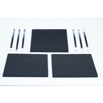 Chw003 filtre de hotte à charbon pour hottes décor shd25