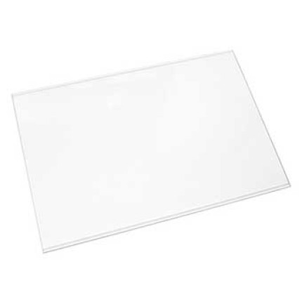 Clayette étagère en verre avec guide