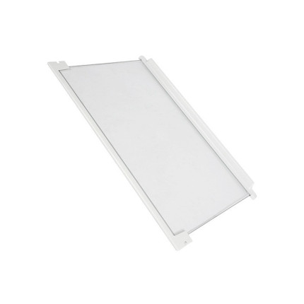 Clayette (étagère) en verre complète mastic