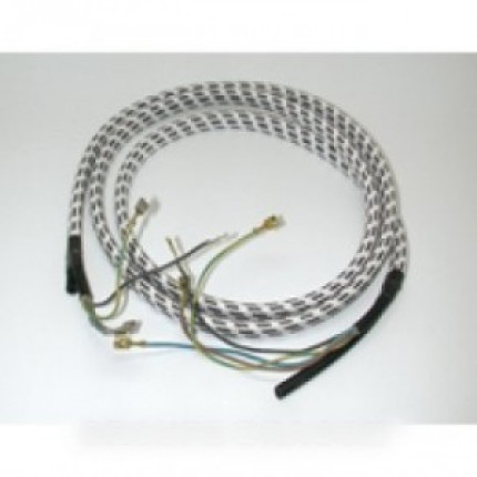 Cordon de liaison fer/centrale 5 fils + gaine l=2m