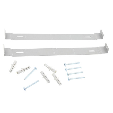 Étrier de fixation pour tuyau d'évacuation supérieur pour hotte