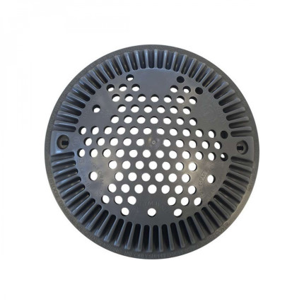 Grille bonde de fond anti-vortex couleur gris foncé sans vis (hayward)