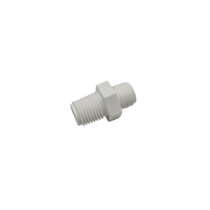 Hayward - raccord, manchon d'adaptation 1/4' pour distibuteur de produits chimiques de piscine - blanc - clx220p