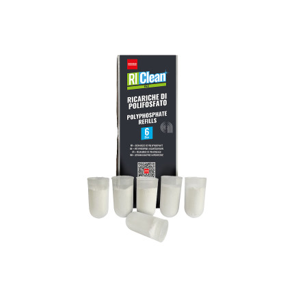 Kit 6 recharges polyphosphate anticorrosion chaudiere