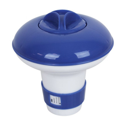 Linxor - diffuseur de chlore ou de brome flottant réglable Ø 13 cm