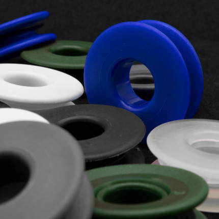 Linxor - lot de 10 oeillets à clipser pour bâche à bulles ou autres types de bâches - noir-5