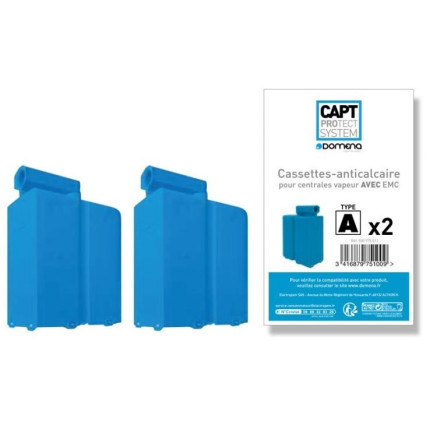 Lot de 2 cassettes anti-calcaire type a