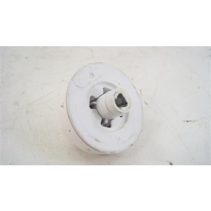 Manette de thermostat blanc