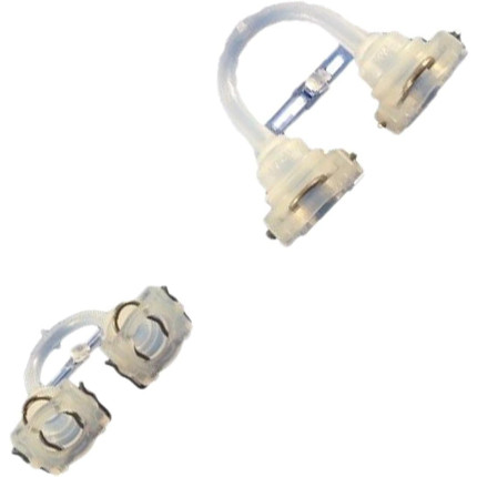 Raccord double cafetière expresso