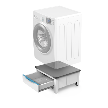 Socle avec étagère pour machine à laver - base space extra-6