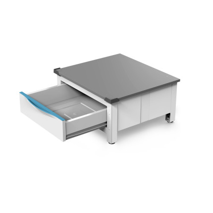 Socle avec étagère pour machine à laver - base space extra
