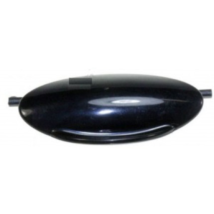 Verrou poignée noir + ressort