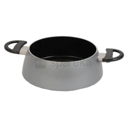 Caquelon gris avec poignée Appareil à fondue TS-01021860