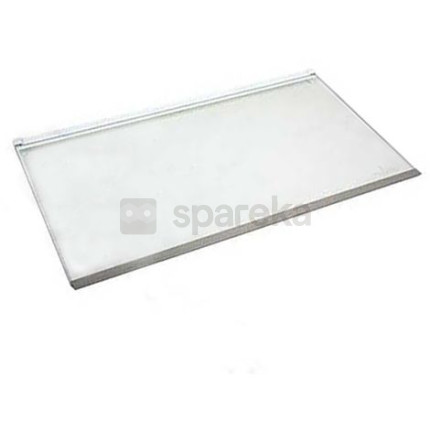 Étagère en verre de réfrigérateur + profilé blanc - <span>481010667591</span>