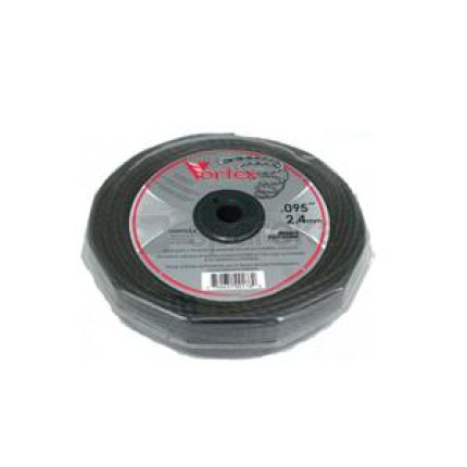Fil nylon vortex de forme torsadée diam. 2,4mm, l. 35m - <span>1512408</span>