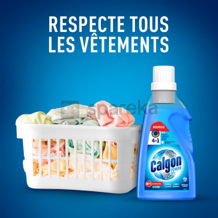 Gel power 4en1 anti calcaire lave linge, anti-corrosion, résidus et odeurs - 750 ml - <span>sb1-1174165a</span>-8