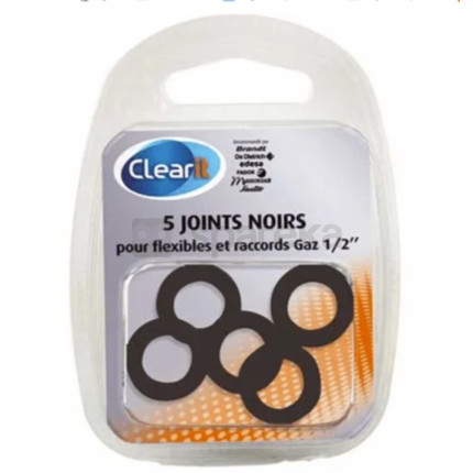 Joints noirs de flexibles et raccords gaz g1/2 - <span>74x9874</span>