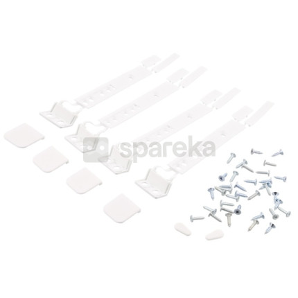Kit de montage pour porte de réfrigérateur/congélateur intégrée - type coulissant - <span>4055136008</span>-1