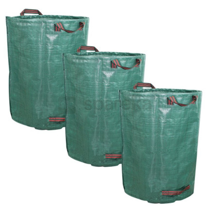 Linxor - lot de 3 sacs de déchets 160l en pp 150g/m² autoportants - <span>egk975</span>