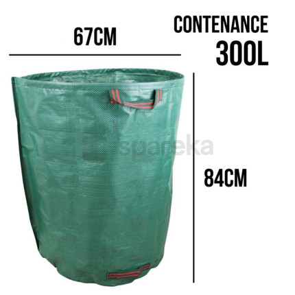Linxor - lot de 3 sacs de déchets 300l en pp 150g/m² autoportants - <span>egk976</span>-2