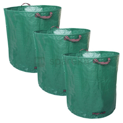 Linxor - lot de 3 sacs de déchets 500l en pp 150g/m² autoportants - <span>egk977</span>