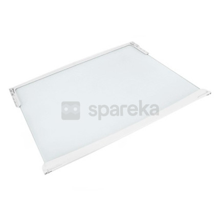 PLAQUE EN VERRE + ENJOLIVEUR AR & AV ( 53 X 34CM) Réfrigérateur 613187