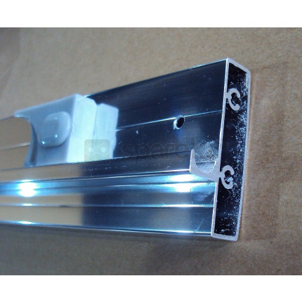 Profilé alumium de rail pour porte coulissante 3 portes 1000*1850 28 - <span>221da037</span>