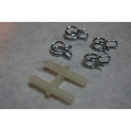 Raccord + colliers (x4) - <span>ms-622135</span>