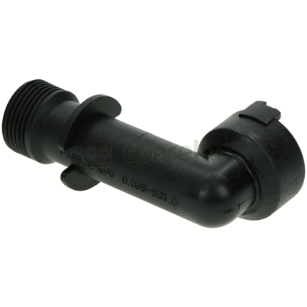 Raccord côté aspiration noir - <span>9.036-801.0</span>-1