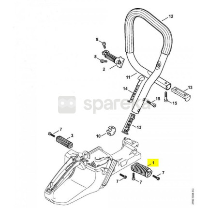 Ressort antivibration - <span>1138-790-8300</span>