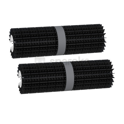 Rouleaux de pvc coloris noir pour chenille robotclean 3 - 2 x - <span>7534408</span>