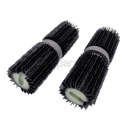 Rouleaux de pvc coloris noir pour chenille robotclean accu xl - 2 x - <span>7534412</span>