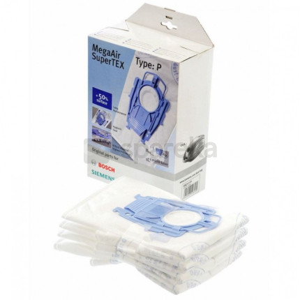 Sac pour aspirateur type p, 4 piÈces + 1 micro-filtre - <span>00468264</span>-2